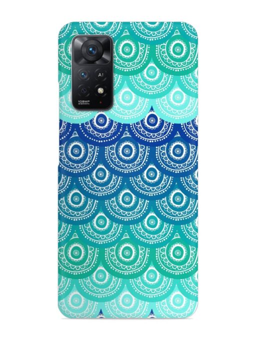 Ethnic Seamless Pattern Snap Case for Xiaomi Redmi Note 11 Pro (4G)