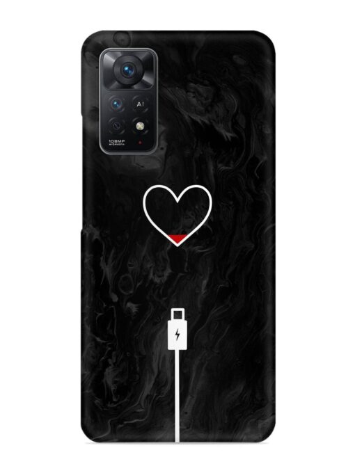 Heart Charging Vector Snap Case for Xiaomi Redmi Note 11 Pro (4G)