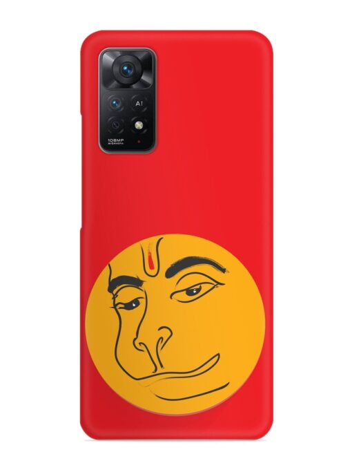 Lord Hanuman Vector Snap Case for Xiaomi Redmi Note 11 Pro (5G) Zapvi