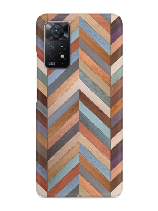 Seamless Wood Parquet Snap Case for Xiaomi Redmi Note 11 Pro Plus (5G)