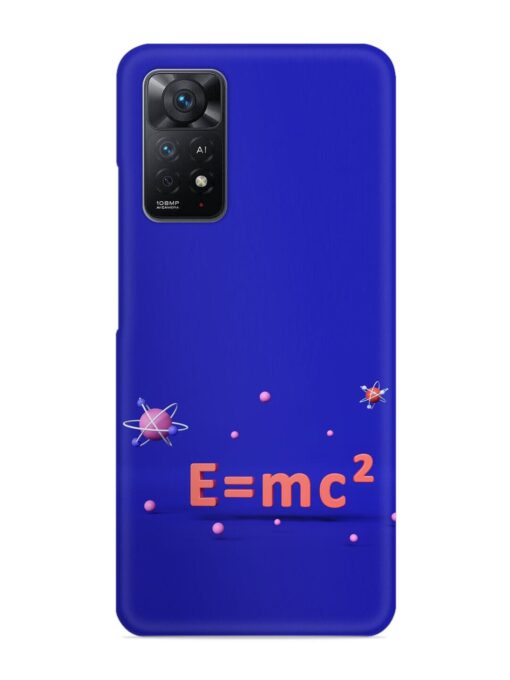 Formula Relativity Equation Snap Case for Xiaomi Redmi Note 11 Pro Plus (5G)