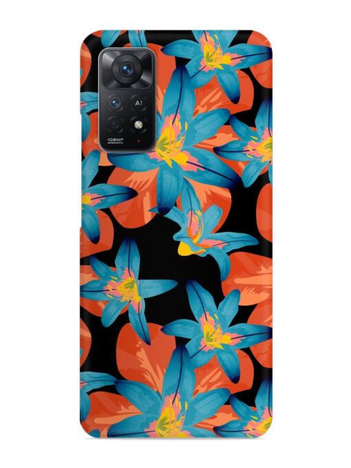 Philippine Flowers Seamless Snap Case for Xiaomi Redmi Note 11 Pro Plus (5G)