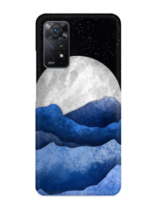 Full Moon Mountain Vector Snap Case for Xiaomi Redmi Note 11 Pro Plus (5G)