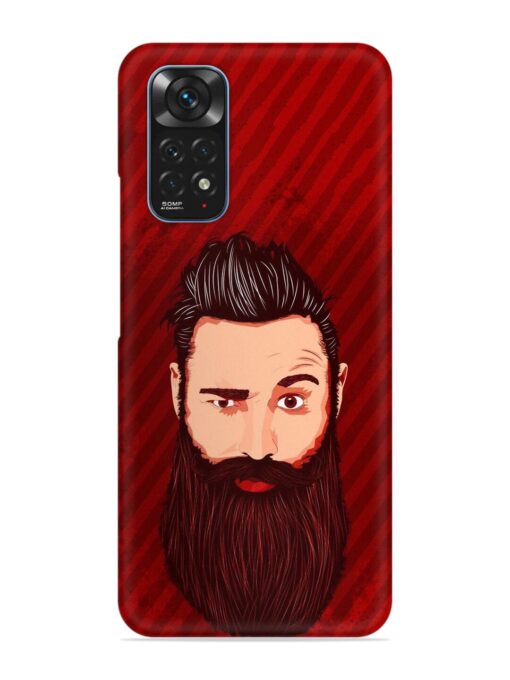 Beardo Man Snap Case for Xiaomi Redmi Note 11S Zapvi