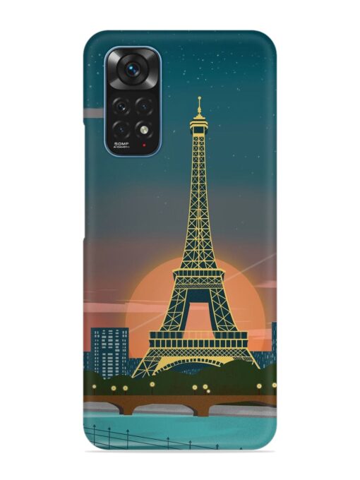 Scenery Architecture France Paris Snap Case for Xiaomi Redmi Note 11S Zapvi