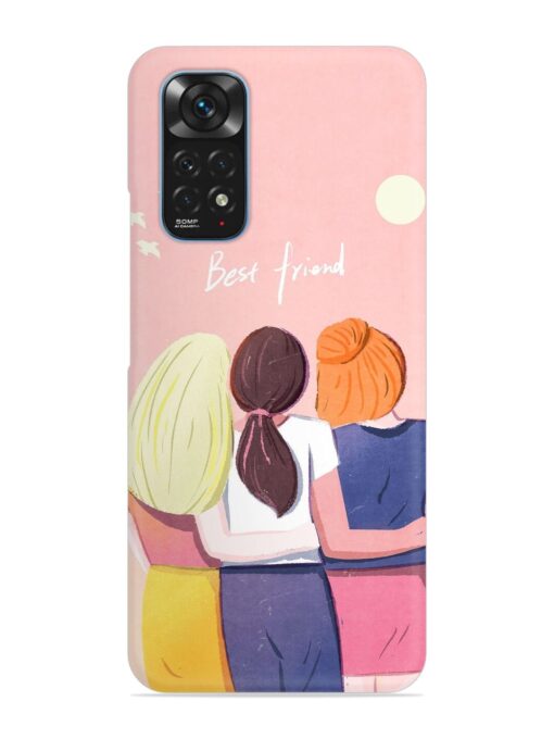 Friendship Day Snap Case for Xiaomi Redmi Note 11S Zapvi