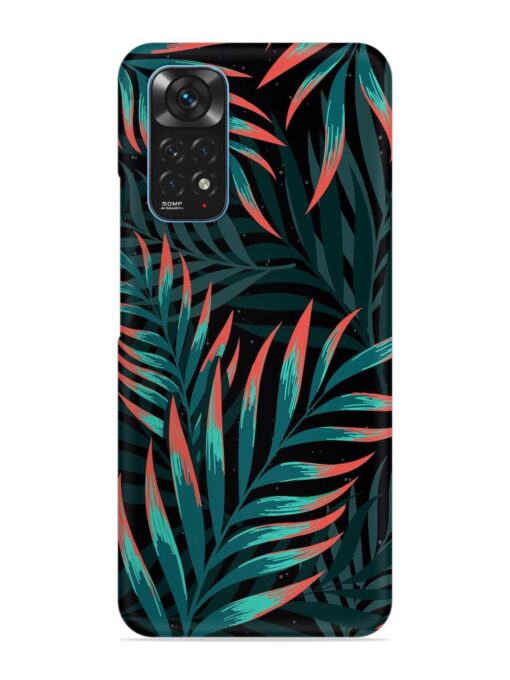 Green Leaf Art Snap Case for Xiaomi Redmi Note 11S Zapvi