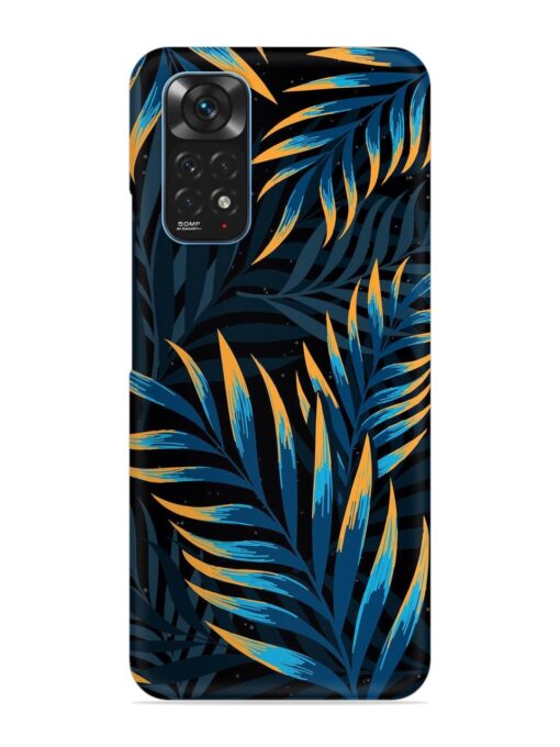 Abstract Leaf Art Snap Case for Xiaomi Redmi Note 11S Zapvi