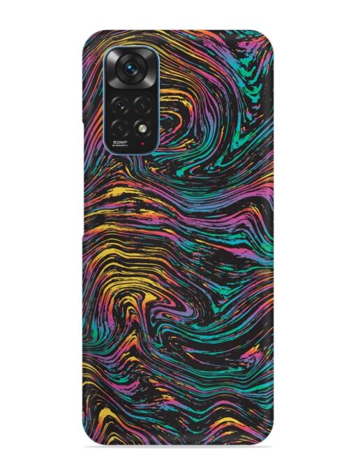 Abstract Liquid Colors Snap Case for Xiaomi Redmi Note 11S Zapvi