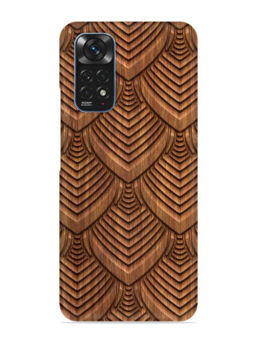 Carved Pattern On Snap Case for Xiaomi Redmi Note 11S Zapvi