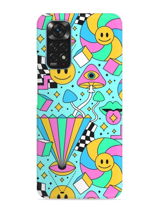 Trippy Rainbow 60S Snap Case for Xiaomi Redmi Note 11S