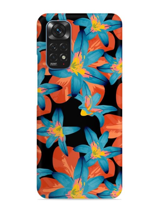 Philippine Flowers Seamless Snap Case for Xiaomi Redmi Note 11S Zapvi