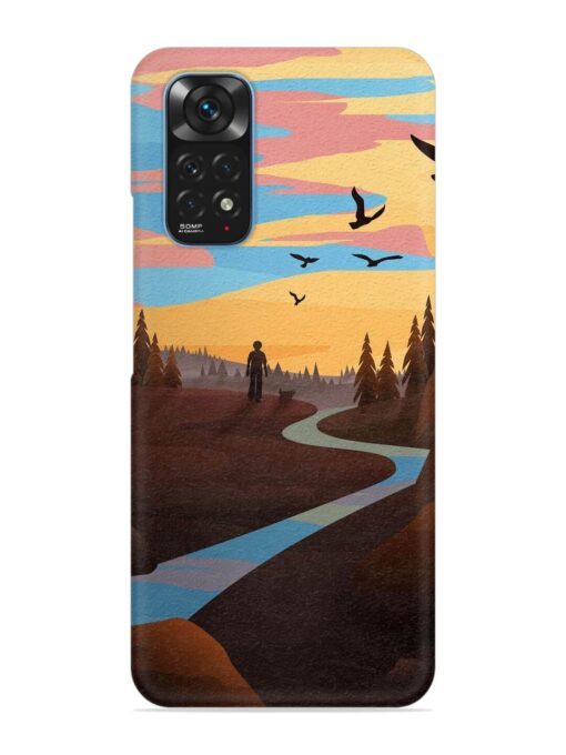 Natural Landscape Art Snap Case for Xiaomi Redmi Note 11S Zapvi