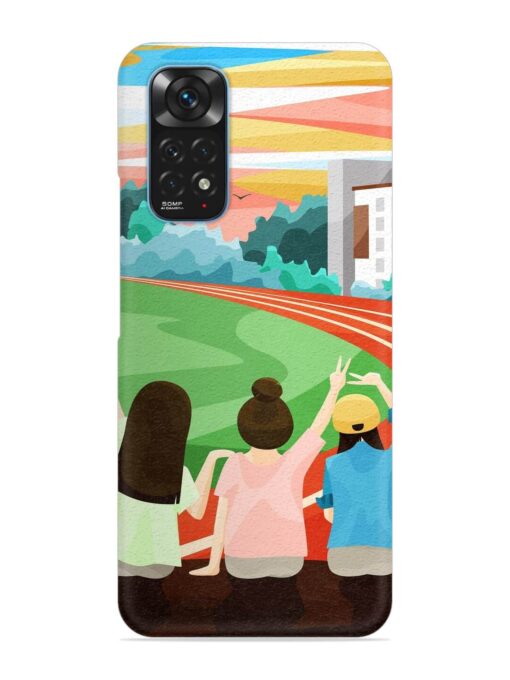 School Playground Snap Case for Xiaomi Redmi Note 11S Zapvi