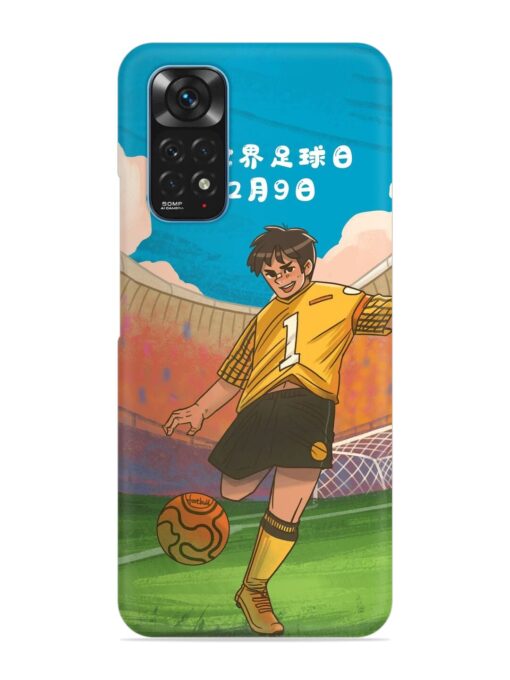 Soccer Kick Snap Case for Xiaomi Redmi Note 11S