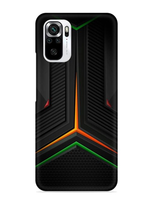 Orange Triangle Light Snap Case for Xiaomi Redmi Note 11 Se Zapvi