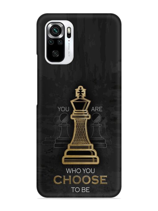 You Are Who Choose To Be Snap Case for Xiaomi Redmi Note 11 Se Zapvi