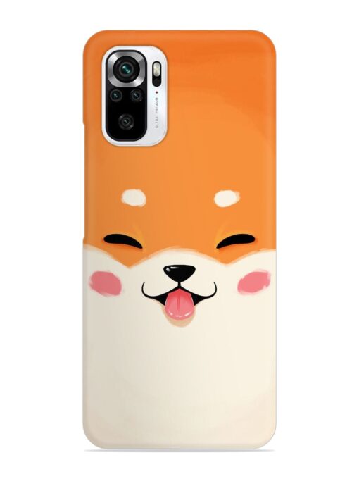 Cute Dog Face Vector Snap Case for Xiaomi Redmi Note 11 Se Zapvi