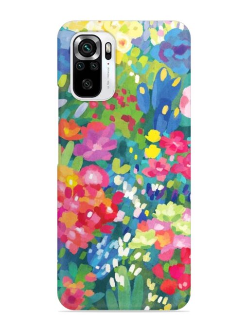 Watercolor Flower Art Snap Case for Xiaomi Redmi Note 11 Se Zapvi