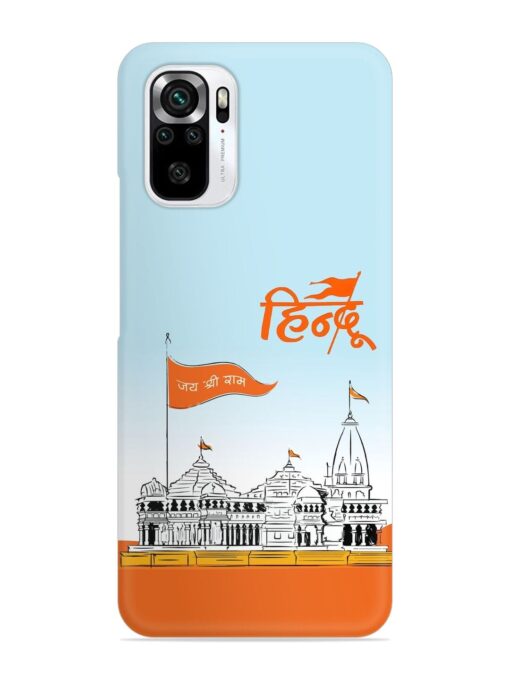 Ram Mandir Hindu Snap Case for Xiaomi Redmi Note 11 Se Zapvi