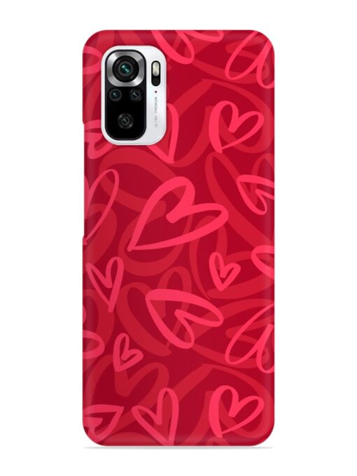 Seamless Romantic Pattern Snap Case for Xiaomi Redmi Note 11 Se Zapvi