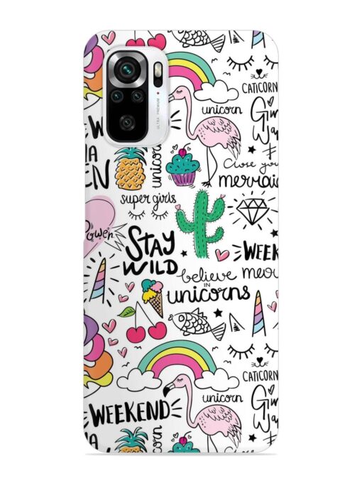 Unicorn Ice Cream Snap Case for Xiaomi Redmi Note 11 Se