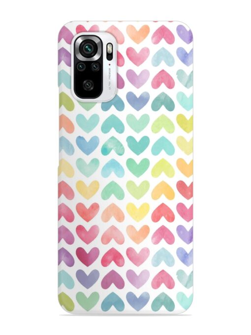 Seamless Colorful Watercolor Snap Case for Xiaomi Redmi Note 11 Se Zapvi