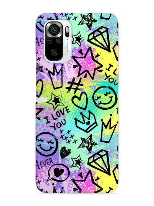 Bright Seamless Pattern Snap Case for Xiaomi Redmi Note 11 Se Zapvi