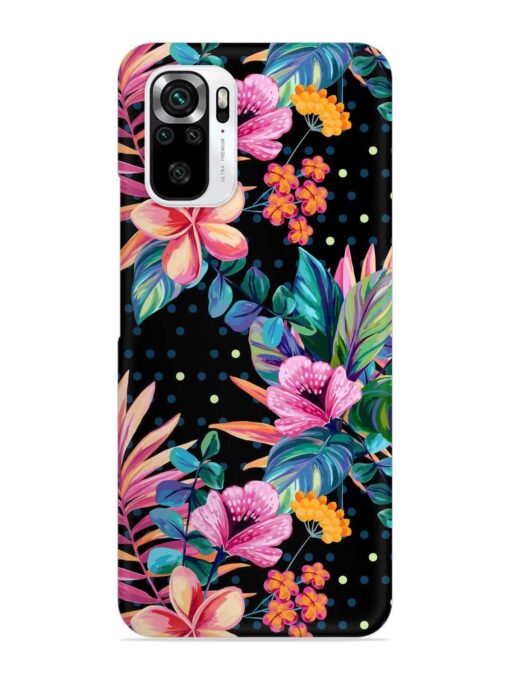 Seamless Floral Pattern Snap Case for Xiaomi Redmi Note 11 Se Zapvi