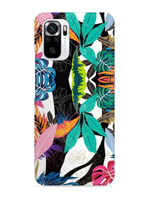 Floral Pattern Bright Snap Case for Xiaomi Redmi Note 11 Se Zapvi