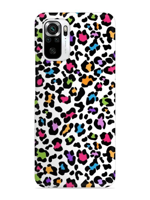 Seamless Leopard Pattern Snap Case for Xiaomi Redmi Note 11 Se Zapvi