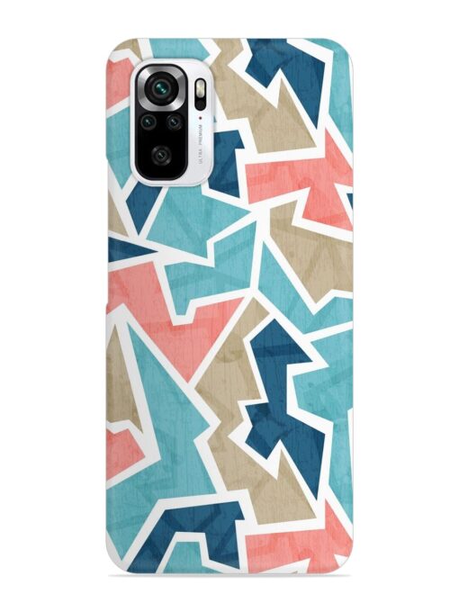 Vintage Geometric Triangle Snap Case for Xiaomi Redmi Note 11 Se Zapvi