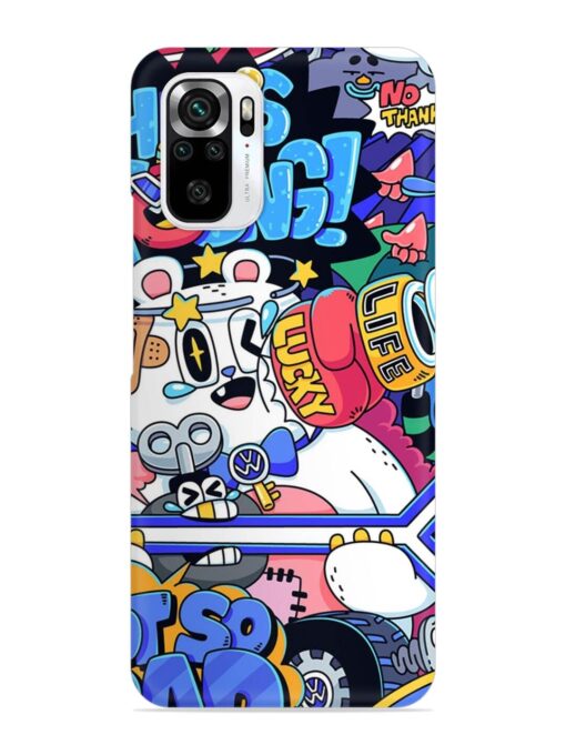 Universal Doodle Snap Case for Xiaomi Redmi Note 11 Se Zapvi