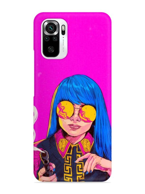 Aesthetic Anime Girl Snap Case for Xiaomi Redmi Note 11 Se Zapvi