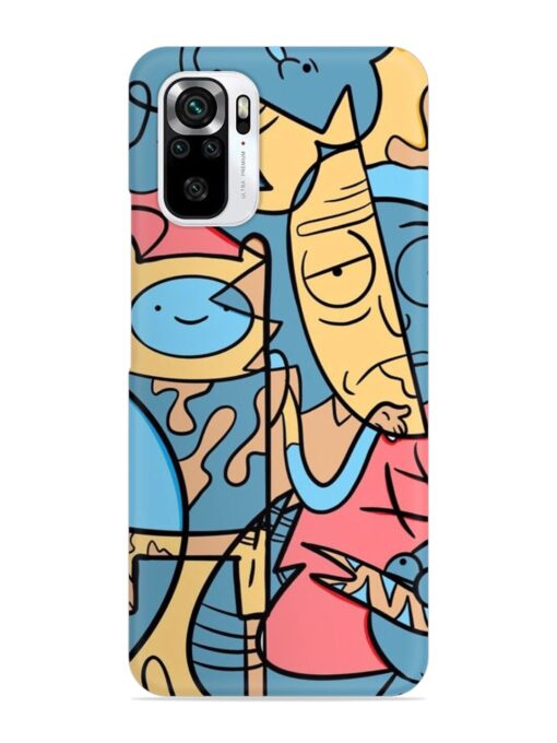 Silly Face Doodle Snap Case for Xiaomi Redmi Note 11 Se Zapvi