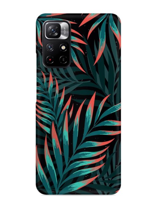 Green Leaf Art Snap Case for Xiaomi Redmi Note 11T (5G)