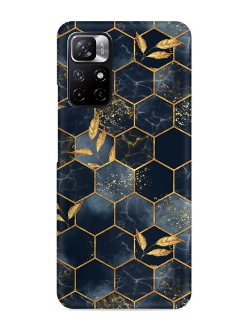 Marble Hexagon Seamless Snap Case for Xiaomi Redmi Note 11T (5G) Zapvi