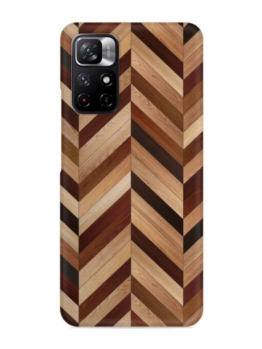 Seamless Wood Parquet Snap Case for Xiaomi Redmi Note 11T (5G)