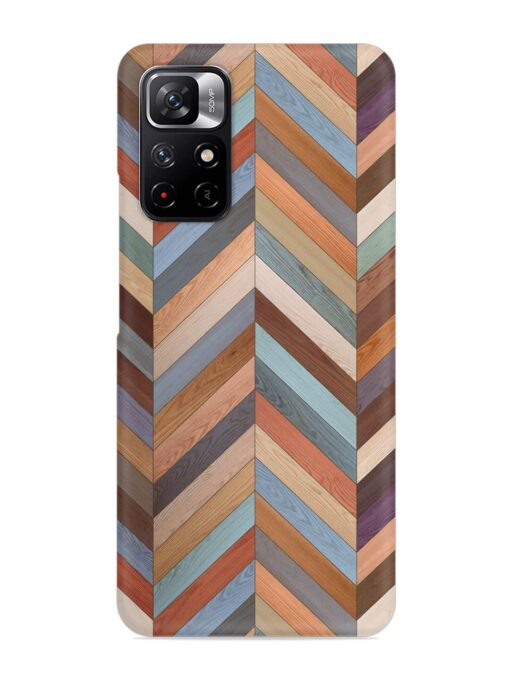 Seamless Wood Parquet Snap Case for Xiaomi Redmi Note 11T (5G) Zapvi