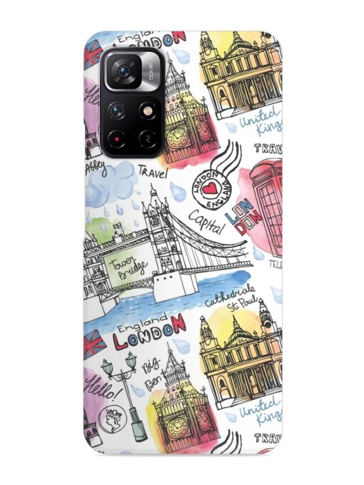 Vector London Landmark Snap Case for Xiaomi Redmi Note 11T (5G)