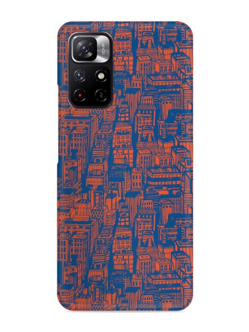 Hand Drawn Seamless Snap Case for Xiaomi Redmi Note 11T (5G)