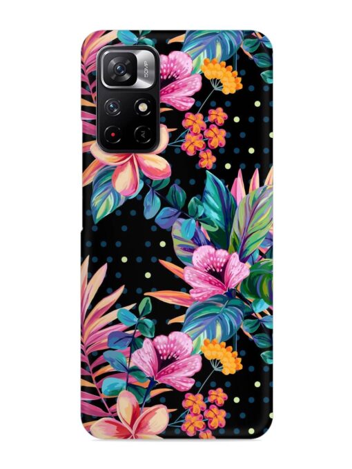 Seamless Floral Pattern Snap Case for Xiaomi Redmi Note 11T (5G) Zapvi