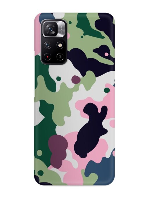 Seamless Funky Camouflage Snap Case for Xiaomi Redmi Note 11T (5G)