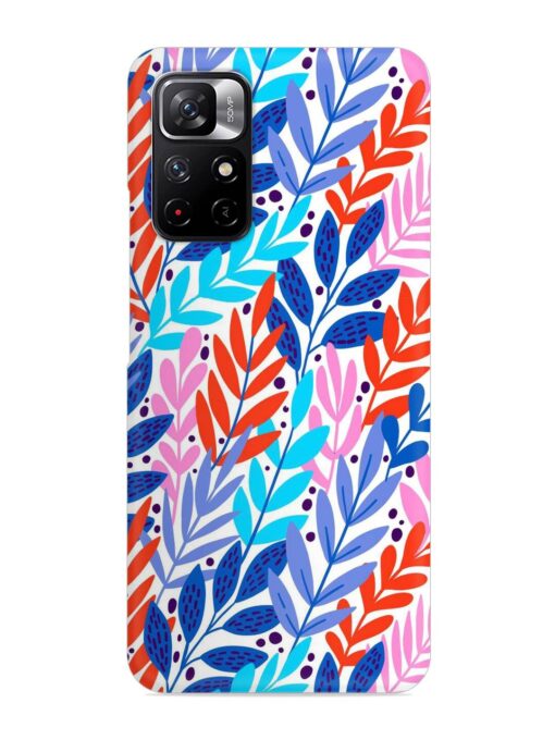 Bright Floral Tropical Snap Case for Xiaomi Redmi Note 11T (5G)