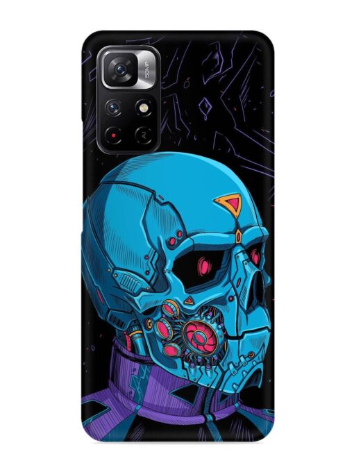 Skull Robo Vector Snap Case for Xiaomi Redmi Note 11T (5G) Zapvi