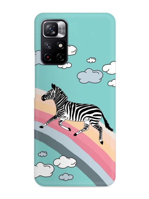 Running Zebra Snap Case for Xiaomi Redmi Note 11T (5G)