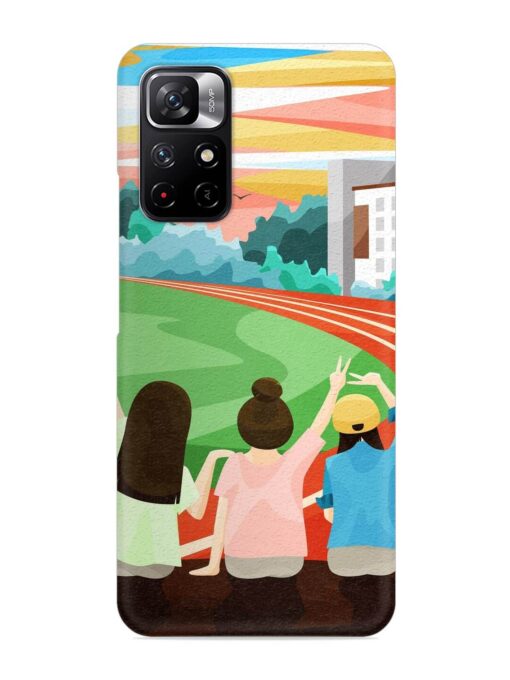 School Playground Snap Case for Xiaomi Redmi Note 11T (5G)