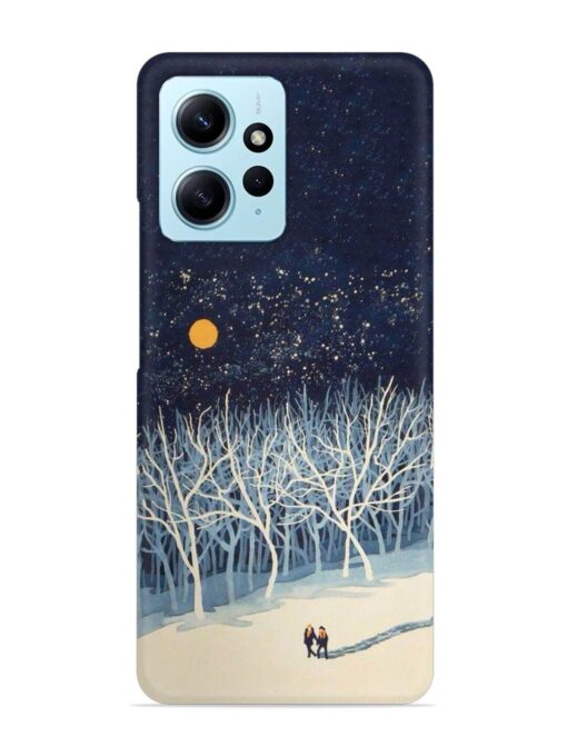 Full Moon Snowshoe Tour Snap Case for Xiaomi Redmi Note 12 (4G)