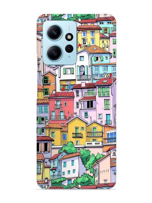 Europe Old Town Snap Case for Xiaomi Redmi Note 12 (4G)