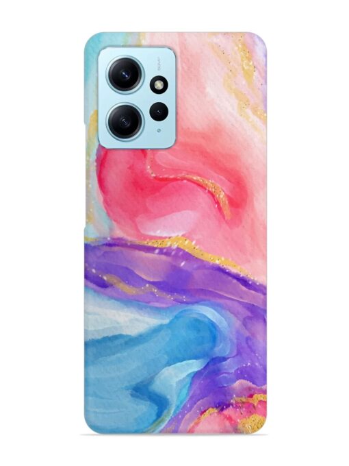 Watercolor Gradient Snap Case for Xiaomi Redmi Note 12 (4G) Zapvi